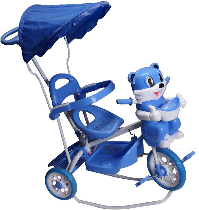 Bajaj Musical Kitty With Rocker Bjtrikrockkitblue Tricycle(Blue)