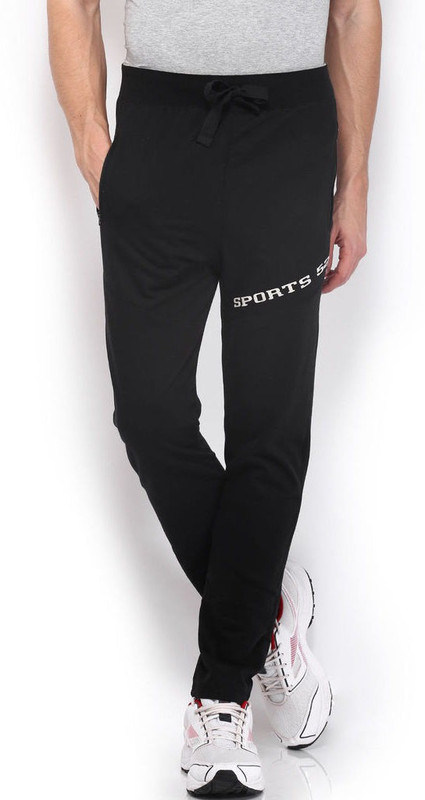 Sports 52 Wear S52wwwt08. Solid Men Black, Grey Track Pants