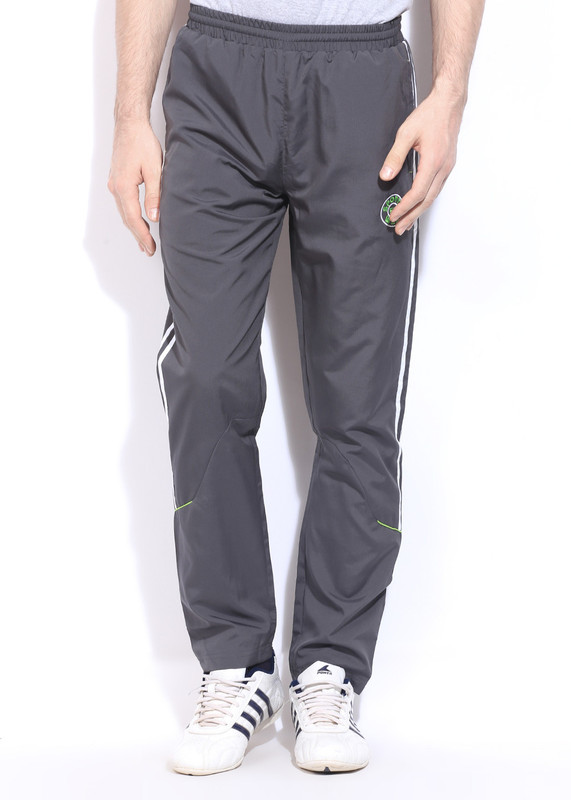 Sports 52 Wear Striped Men Grey Track Pants