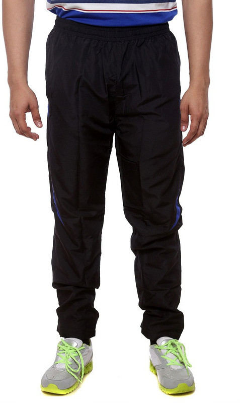 Sports 52 Wear T1295 Solid Men Black, Blue Track Pants
