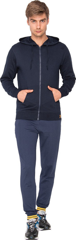 Campus Sutra Solid Men Track Suit