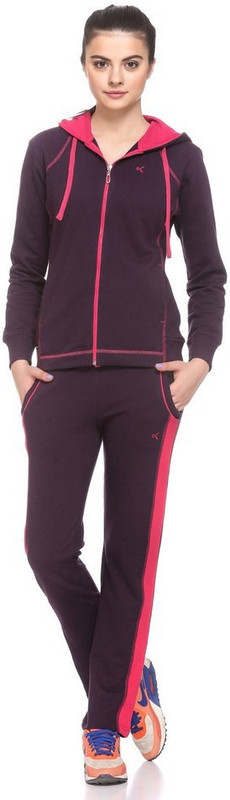 EX10SIVE Self Design Women Track Suit