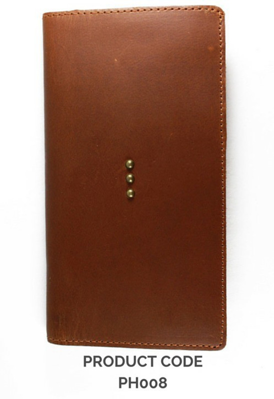 Rocciaindiano Passport Organizer And Card Holder(Brown)