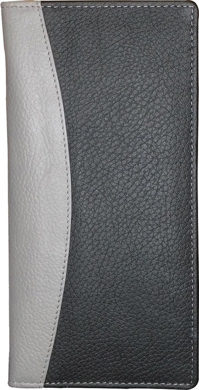 Kan Genuine Leather Travel Organizer wallet for Men & Women(Grey)