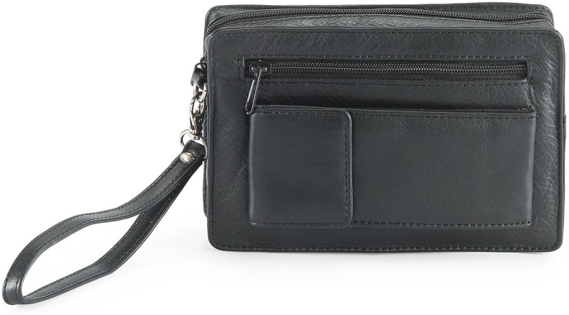 Goodwill Leather Art Mobile Pouch(Black)