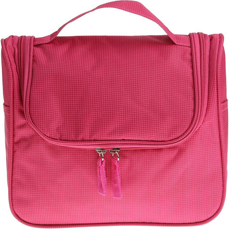 Swadec Waterproof Cosmetic Wash Organizer Hanging Storage Bag - PINK Travel Toiletry Kit(Pink)
