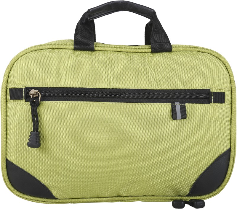 Favria Four Layer Multipurpose Green Polyester Travel Toiletry Kit(Green)