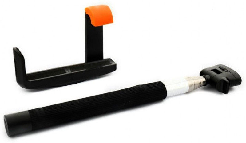 Mobilegear Selfie Stick with Inbuilt Bluetooth Shutter Selfie Stick(Black, Supports Up to 500 g) RS.259 (74.00% Off) - Flipkart