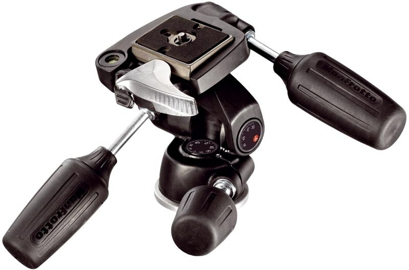 Manfrotto 804RC2 Ball Head(Black, Supports Up to 4000 g)