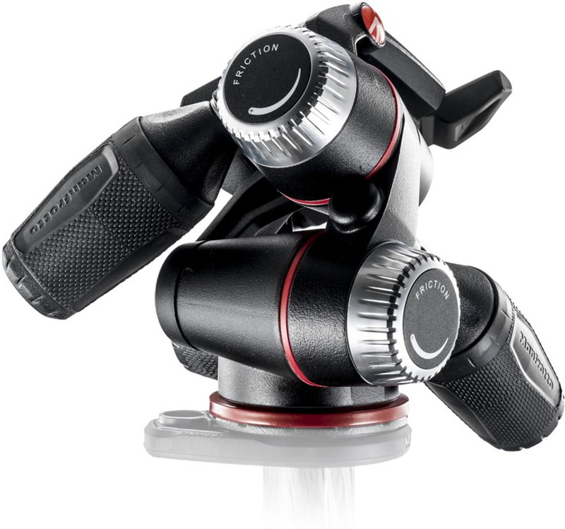 Manfrotto MHXPRO-3W Tripod Ball Head(Black, Supports Up to 8000 g)