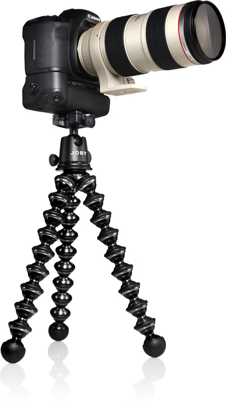 Joby GorillaPod Focus & Ball Head X Bundle (Black/Grey)(Grey, Supports Up to 5000 g)