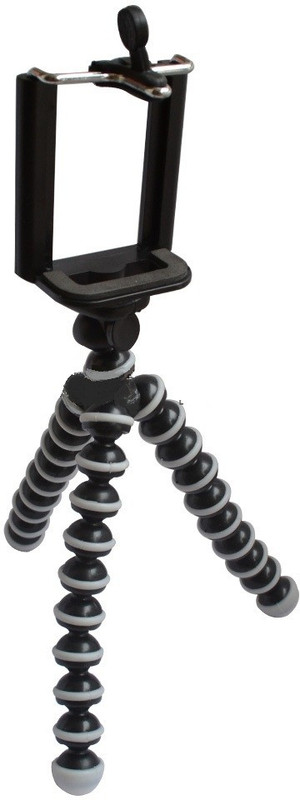 Mobilegear Gorillapod with Universal Mobile Holder(Black, Supports Up to 300 g) Mobilegear Gorillapod with Universal Mobile Holder(Black, Supports Up to 300 g)