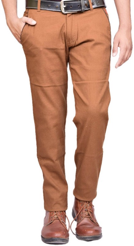 British Terminal Slim Fit Mens Brown Trousers RS.939 (68.00% Off) - Flipkart