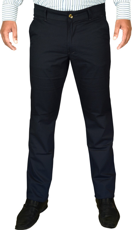 Cay Slim Fit Men Blue Trousers