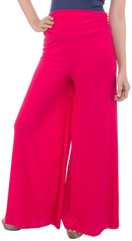 Edge Plus Regular Fit Women Pink Trousers Edge Plus Regular Fit Women Pink Trousers