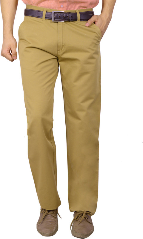 Studio Nexx Regular Fit Men Green Trousers