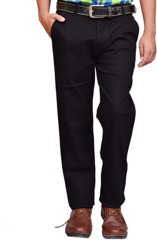 British Terminal Slim Fit Men Black Trousers RS.780 (73.00% Off) - Flipkart