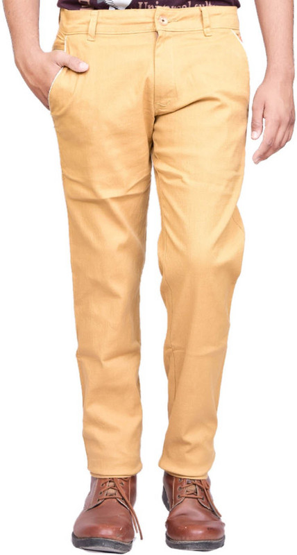 British Terminal Slim Fit Men's Beige Trousers British Terminal Slim Fit Men's Beige Trousers