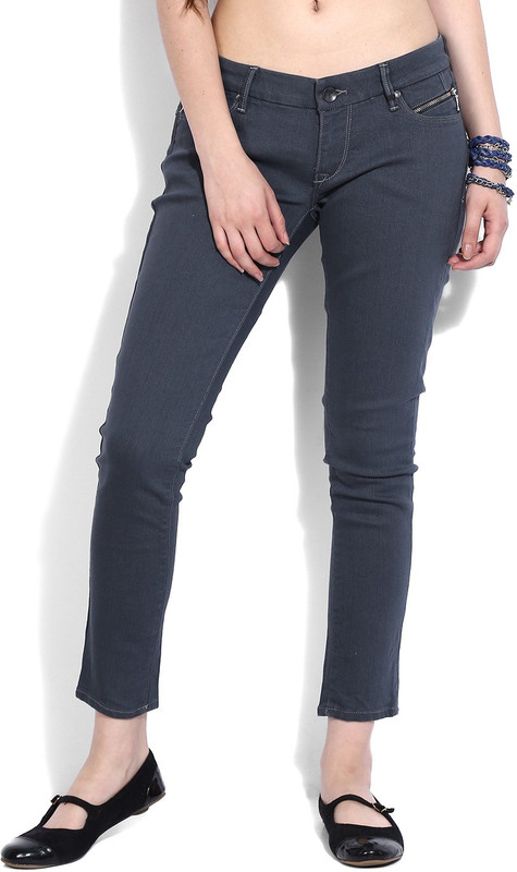 United Colors of Benetton. Regular Fit Women Black Trousers