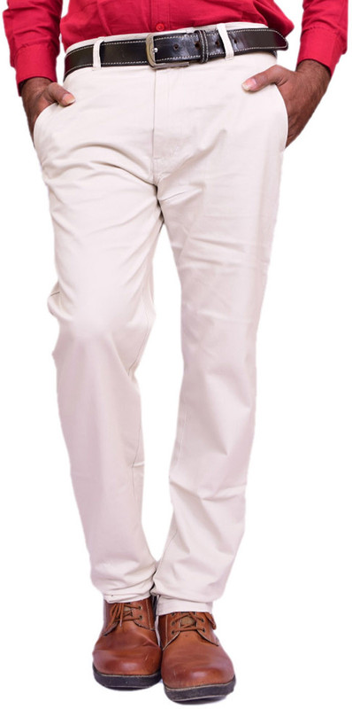 British Terminal Chinos Skinny Fit Men White Trousers RS.780 (73.00% Off) - Flipkart