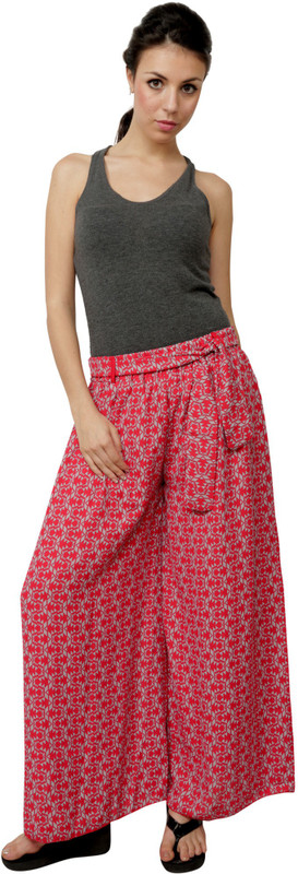 Vixenwrap Regular Fit Women Red Trousers