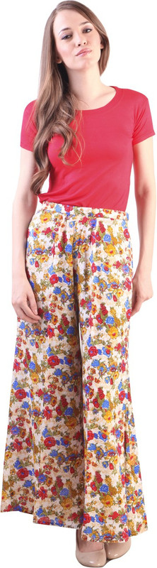 Libas Regular Fit Women Multicolor Trousers Libas Regular Fit Women Multicolor Trousers
