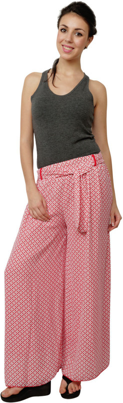 Vixenwrap Regular Fit Women Pink Trousers