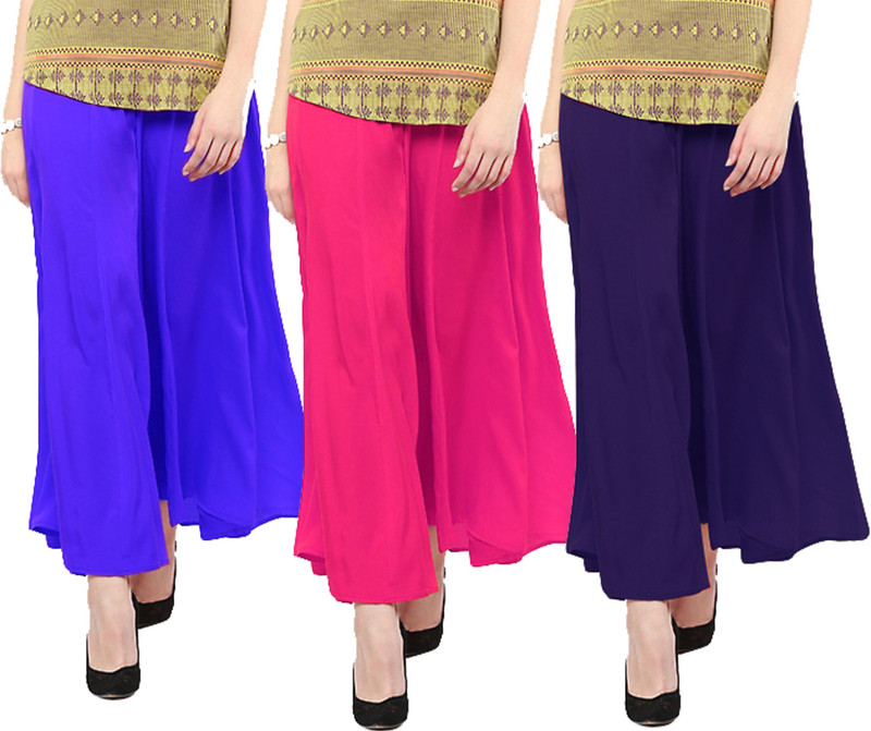 Carrol Regular Fit Women Blue, Pink, Dark Blue Trousers