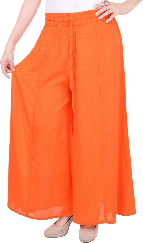 Raaz Regular Fit Women Orange Trousers Raaz Regular Fit Women Orange Trousers