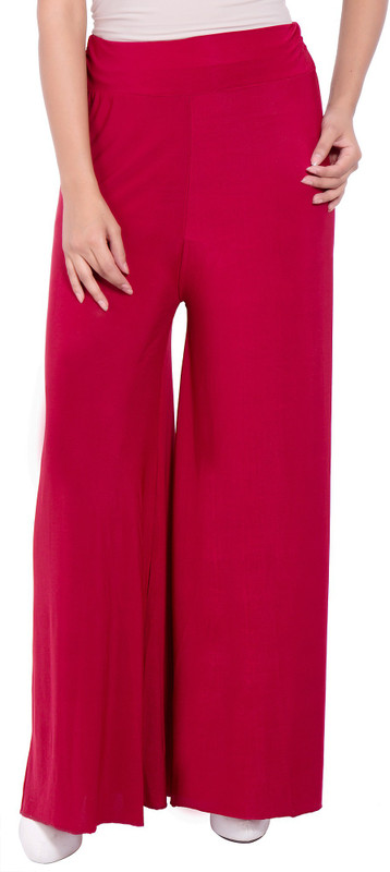 diva boutique Regular Fit Women Maroon Trousers