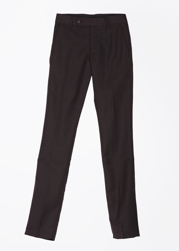 John Players Slim Fit Men Purple Trousers