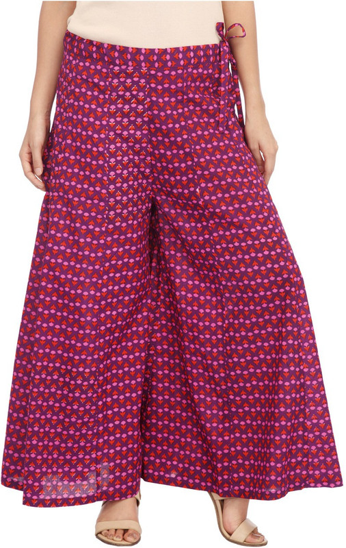 Enah Regular Fit Women Purple Trousers Enah Regular Fit Women Purple Trousers