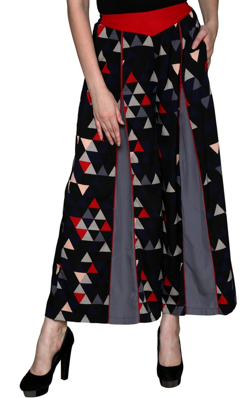 Keuzi Regular Fit Women Black Trousers