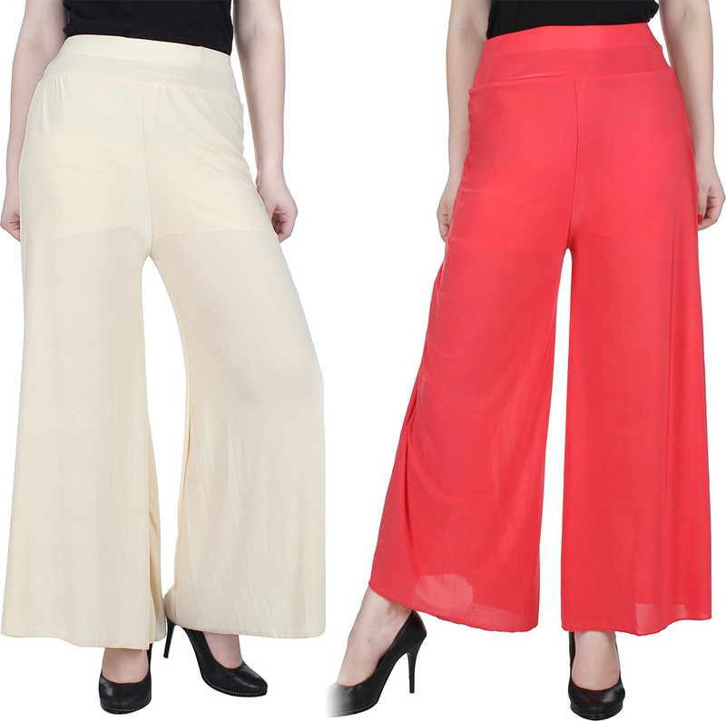 Manash Fashion Regular Fit Women Gold, Orange Trousers