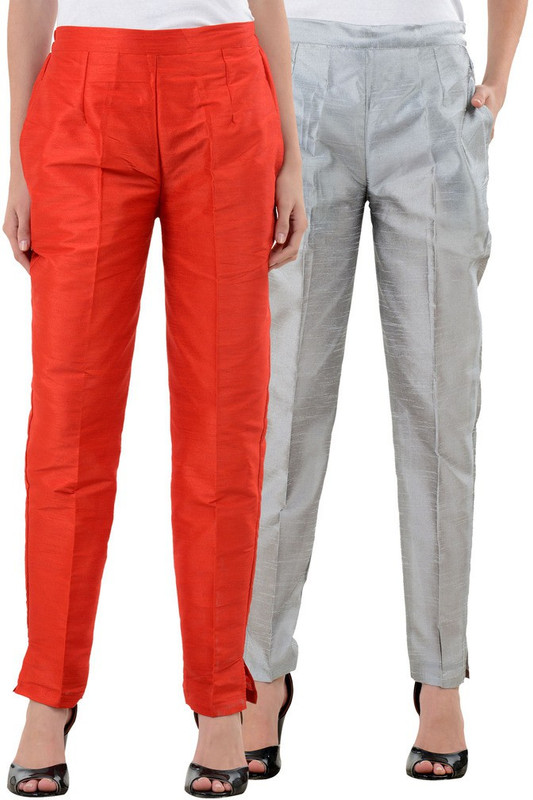 NumBrave Regular Fit Women Multicolor Trousers