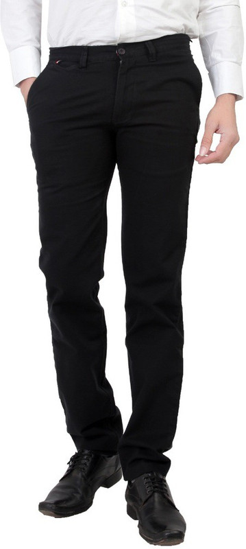 Leeds Fashion Regular Fit Men Black Trousers Leeds Fashion Regular Fit Men Black Trousers