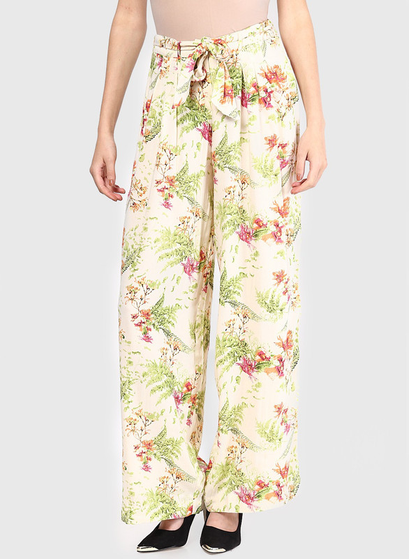 Vero Moda Regular Fit Women Multicolor Trousers