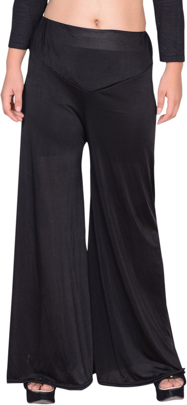gds Regular Fit Women Black Trousers