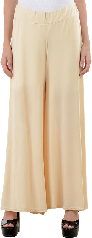 Amagav Regular Fit Women Beige Trousers