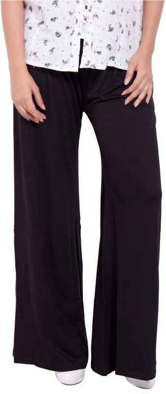 diva boutique Regular Fit Women Black Trousers