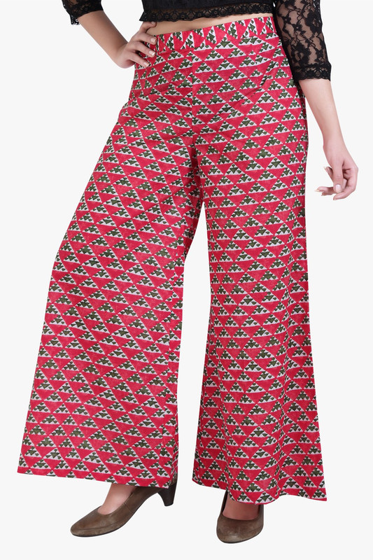Xora Regular Fit Women Red Trousers Xora Regular Fit Women Red Trousers