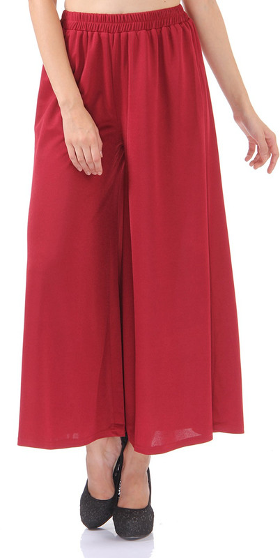 Just In Time Regular Fit Women Red Trousers