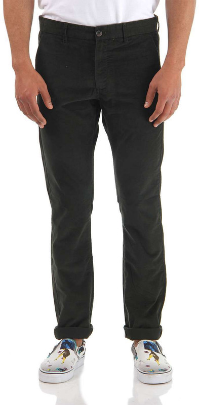 Shapes Slim Fit Men Green Trousers