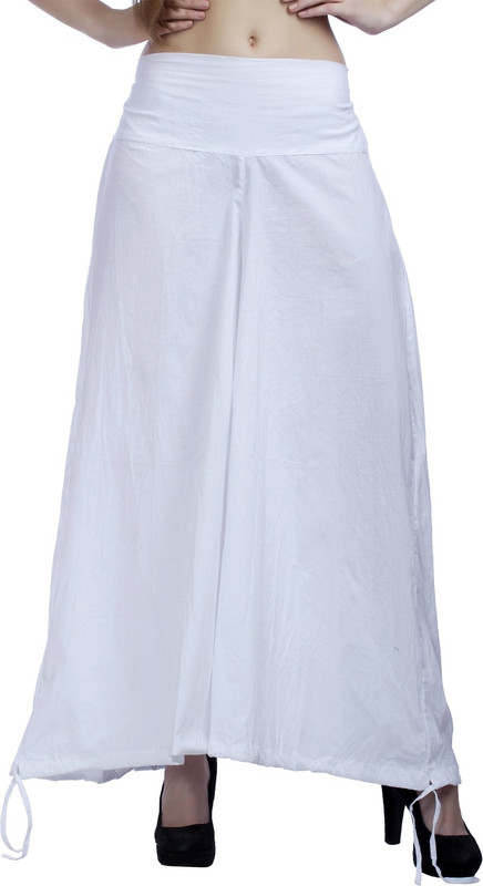 Indi Bargain Regular Fit Women White Trousers