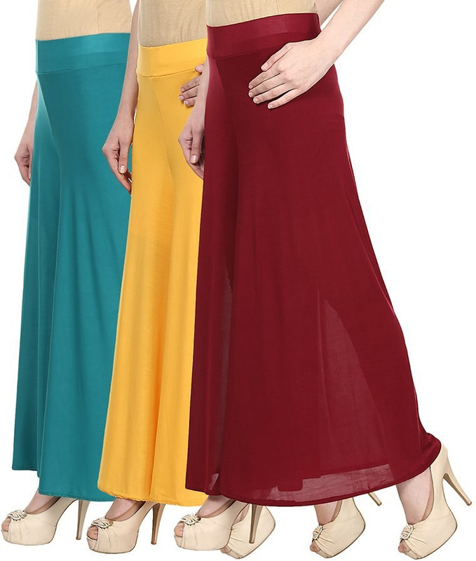 Christy World Regular Fit Women Light Green, Pink, Pink Trousers