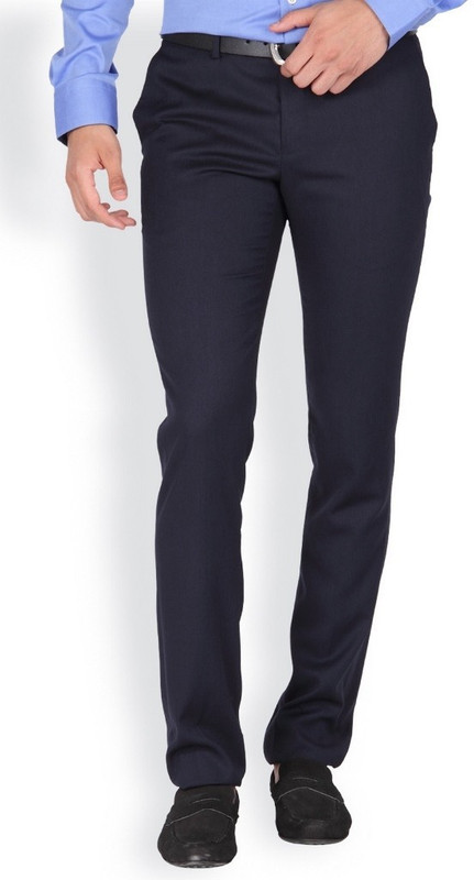Blackberrys Skinny Fit Men Blue Trousers