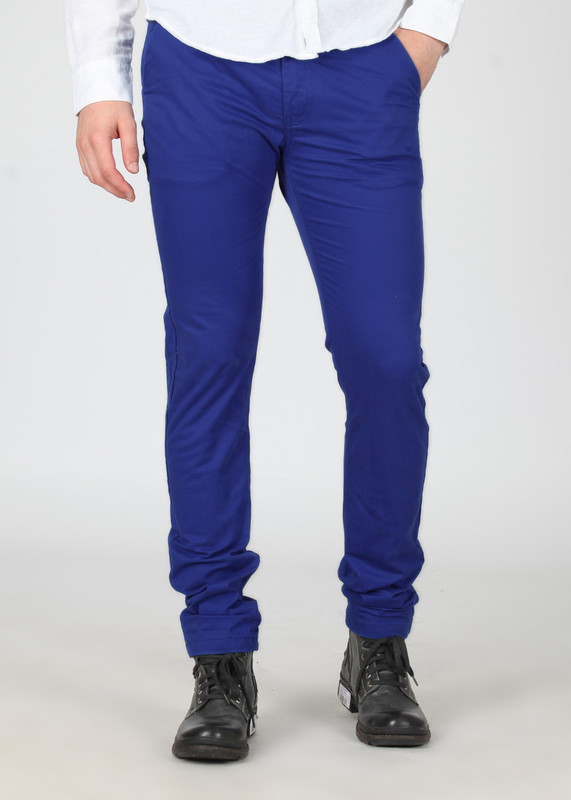 Breakbounce Slim Fit Men Blue Trousers
