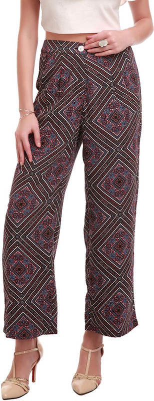 Sassafras Regular Fit Women Multicolor Trousers