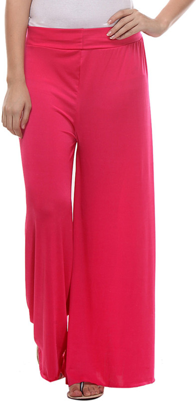 TeeMoods Regular Fit Women Pink Trousers