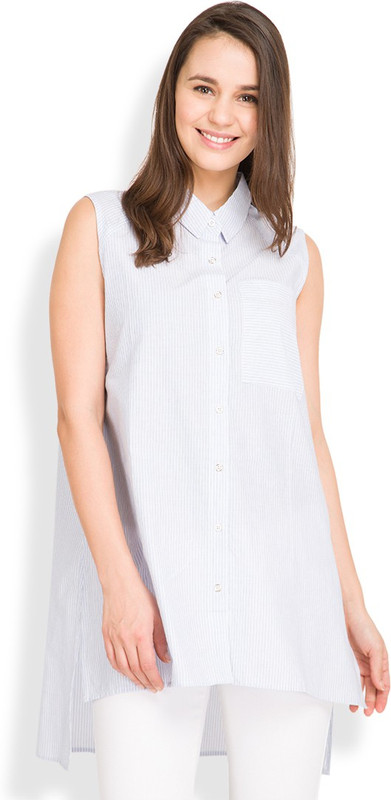 Tokyo Talkies Striped Women Tunic
